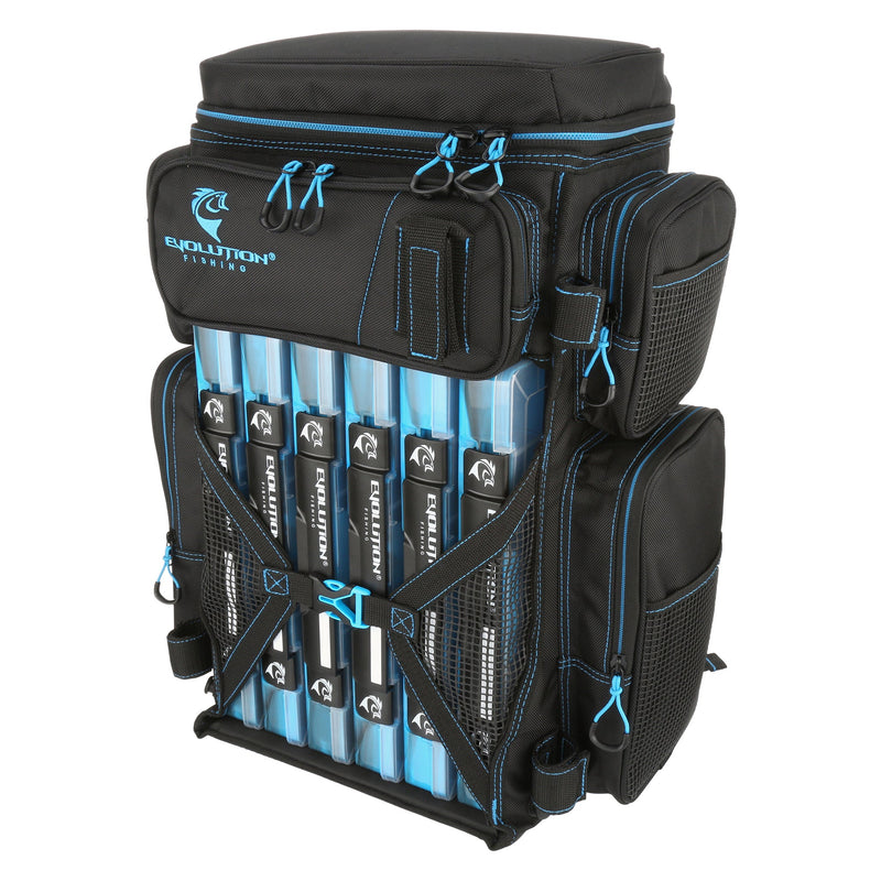 Load image into Gallery viewer, Drift Series 3700 Tackle Backpack with Rod Holders &amp; QuikLatch Trays
