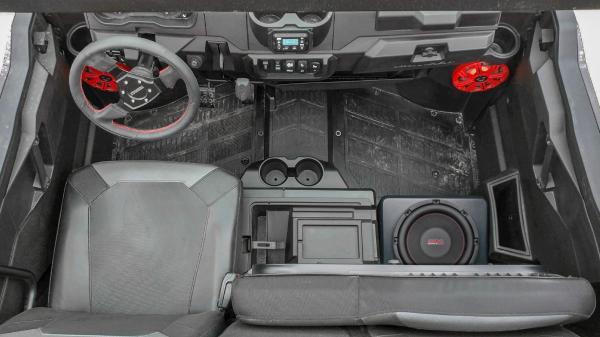 Load image into Gallery viewer, 2018-2022 Polaris Ranger XP1000 Underseat 10" Subwoofer
