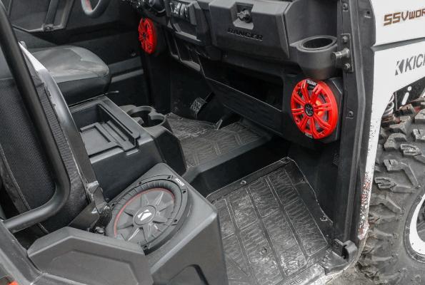 Load image into Gallery viewer, 2018-2022 Polaris Ranger XP1000 Underseat 10" Subwoofer
