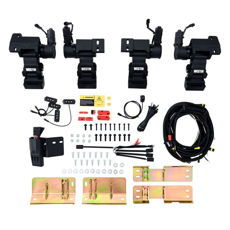 Load image into Gallery viewer, Westin 2024 Toyota Tacoma Double Cab Pro-E Electric Running Boards - Textured Black
