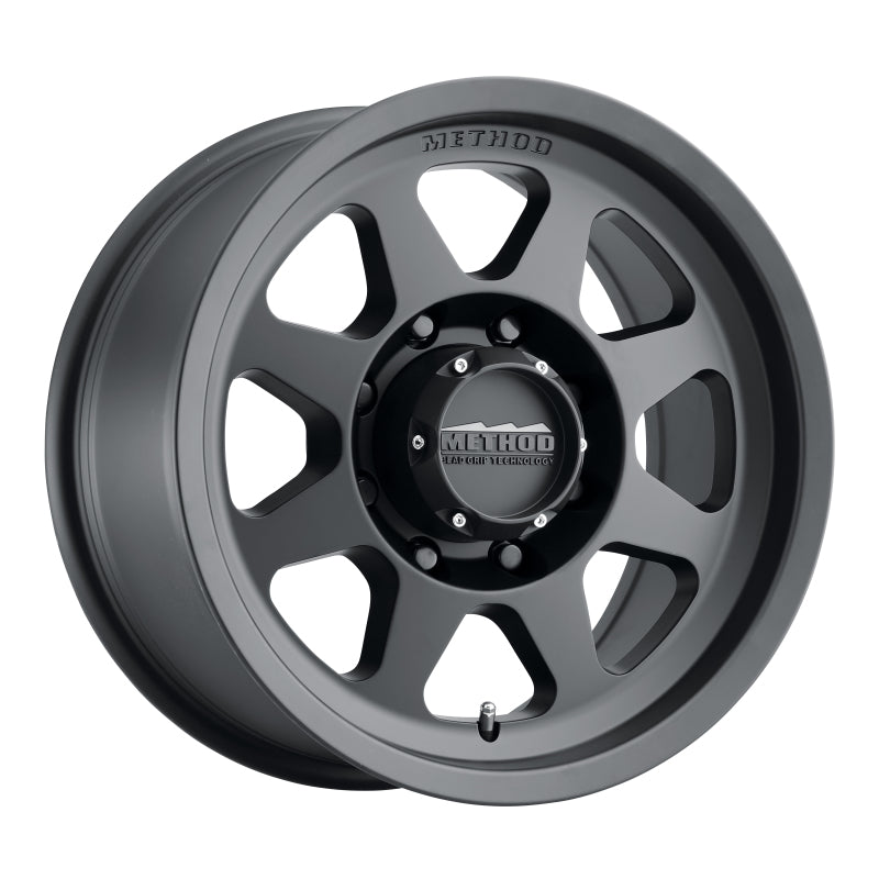 Load image into Gallery viewer, Method MR701 17x8.5 0mm Offset 8x6.5 130.81mm CB Matte Black Wheel

