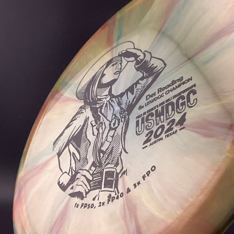 Load image into Gallery viewer, Sublime Swirl Freetail - 4th Run - Des Reading 6x USWDGC
