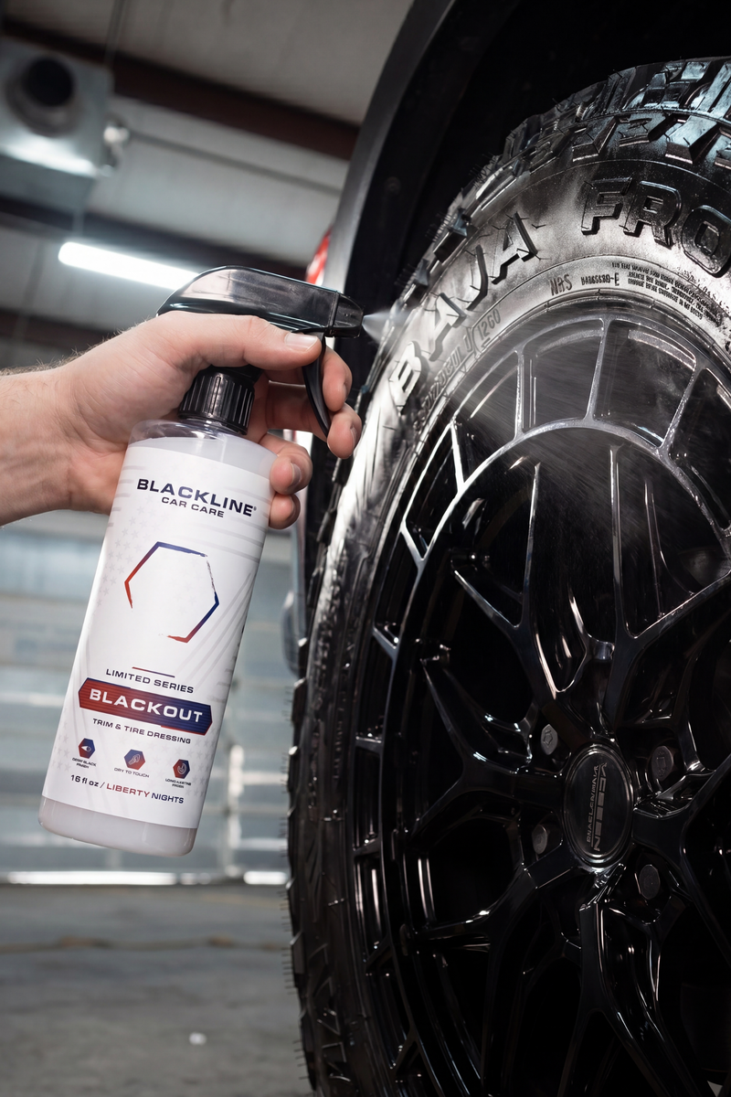 Load image into Gallery viewer, BLACKLINE® BLACKOUT TRIM &amp; TIRE DRESSING
