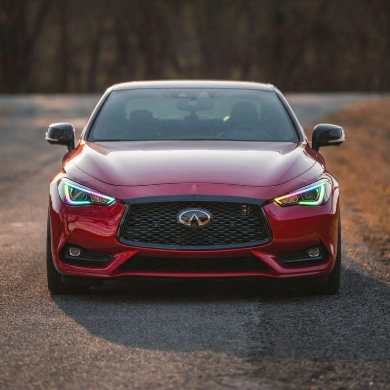 Load image into Gallery viewer, Infiniti Q60 Multicolor Flow DRL Boards (2016-2022)
