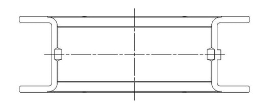 ACL Ford 4 2300 (Single Spark Plug engines) Race Series Engine Crankshaft Main Bearing Set 5M1117H-01