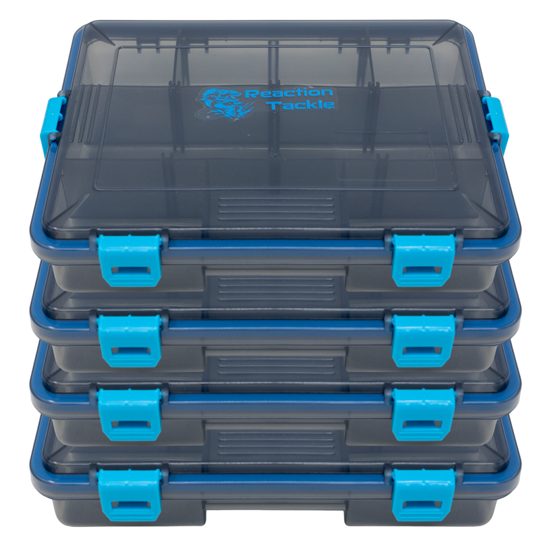 Load image into Gallery viewer, Reaction Tackle Standard Tackle Tray- Sturdy and Water Resistant with 4 Reliable Clips
