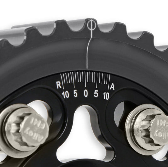 AEM Electronics Tru-Time Cam Gear Black 5-Bolt Honda D16Y7 & D16Y8
