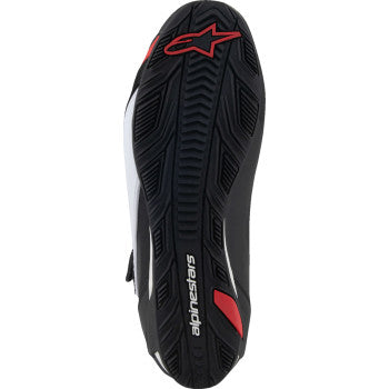 ALPINESTARS Faster-4 Shoes - Black/White/Red - US 12.5 2510425-123-125