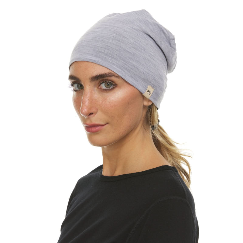 Load image into Gallery viewer, Microweight Reversible Wool Beanie - Woolverino
