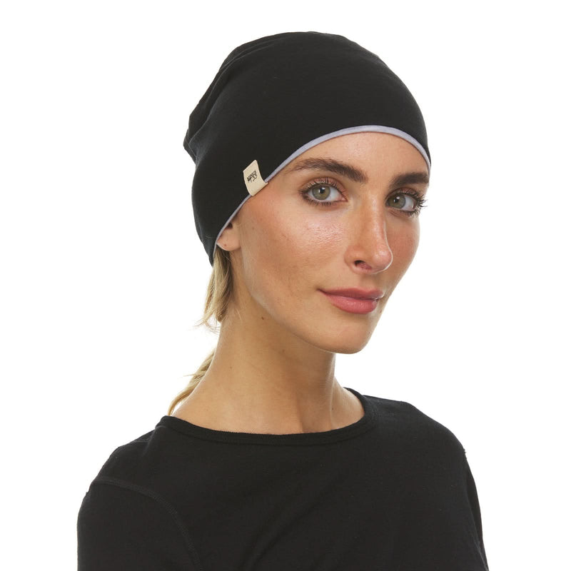 Load image into Gallery viewer, Microweight Reversible Wool Beanie - Woolverino
