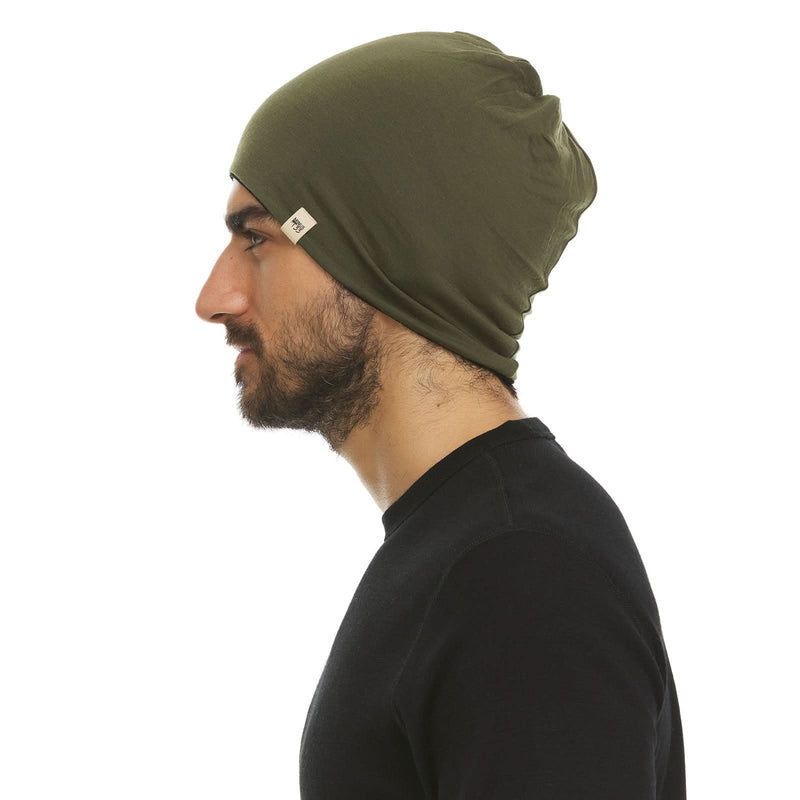 Load image into Gallery viewer, Microweight Reversible Wool Beanie - Woolverino
