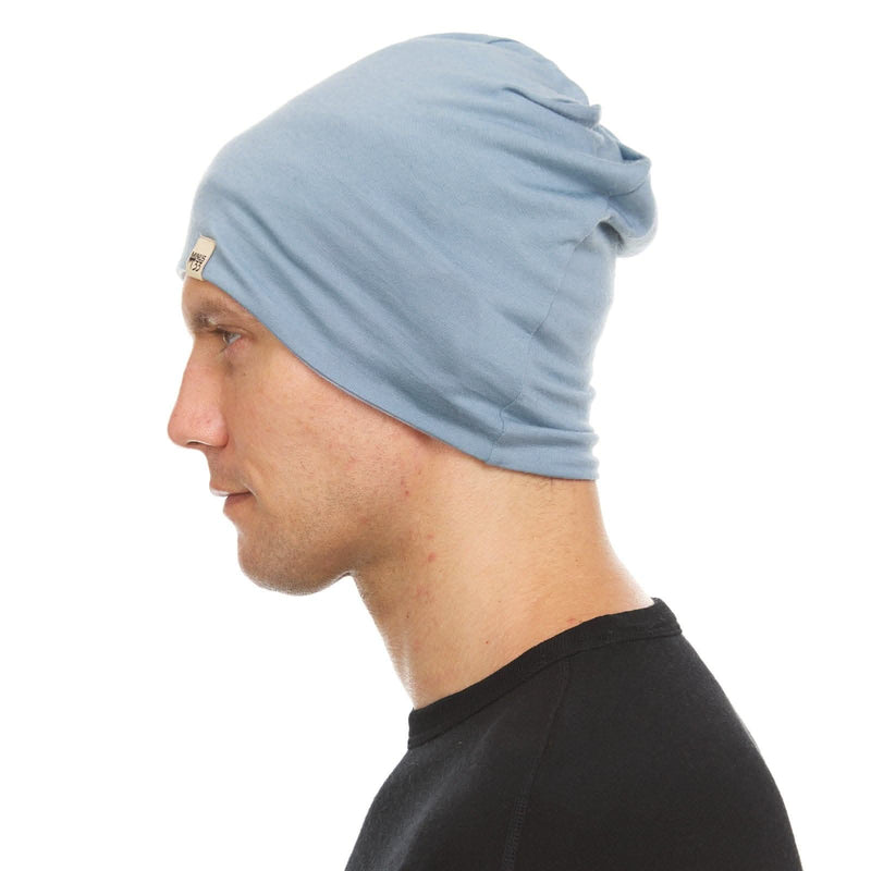 Load image into Gallery viewer, Microweight Reversible Wool Beanie - Woolverino
