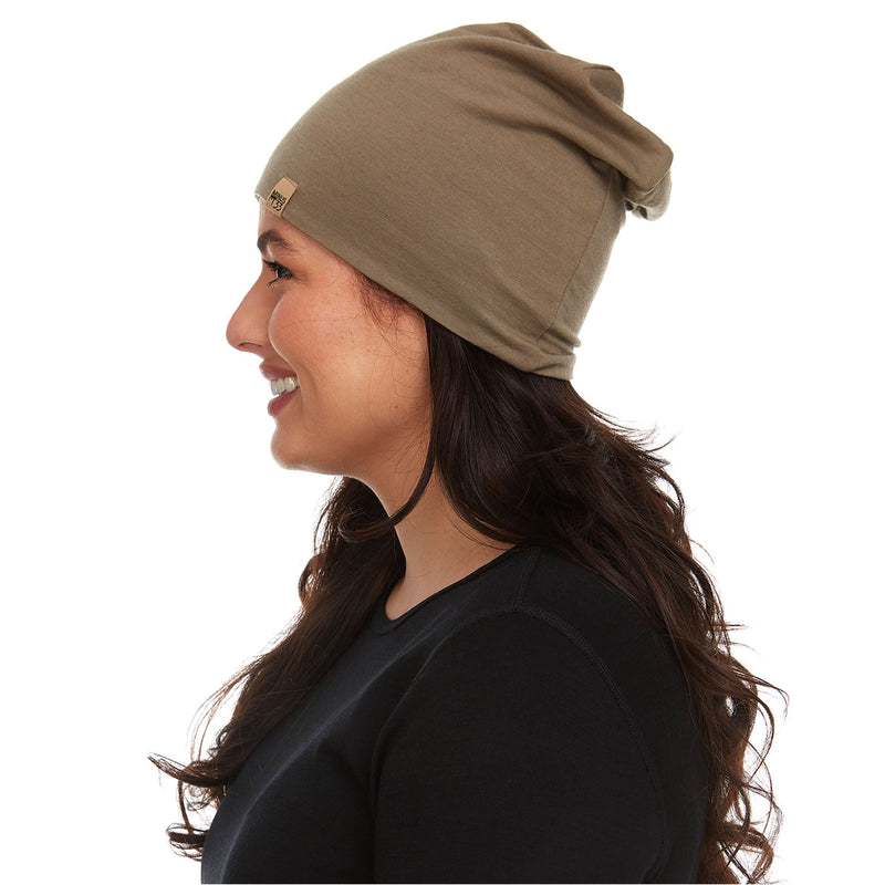 Load image into Gallery viewer, Microweight Reversible Wool Beanie - Woolverino

