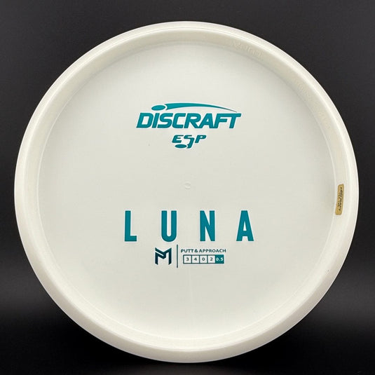 White ESP Luna - Bottom Stamp - Dyer's Delight