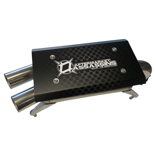 AA Stainless Slip-On Exhaust for RZR Pro XP / Turbo R