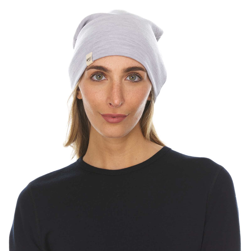 Load image into Gallery viewer, Lightweight Wool Cuff Beanie - 100% Merino Wool
