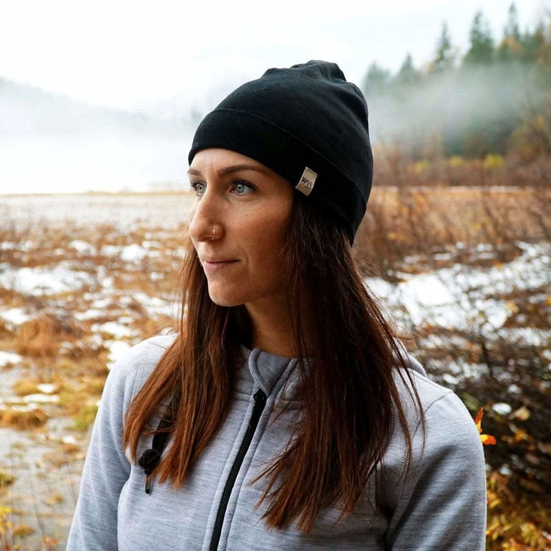 Load image into Gallery viewer, Lightweight Wool Cuff Beanie - 100% Merino Wool
