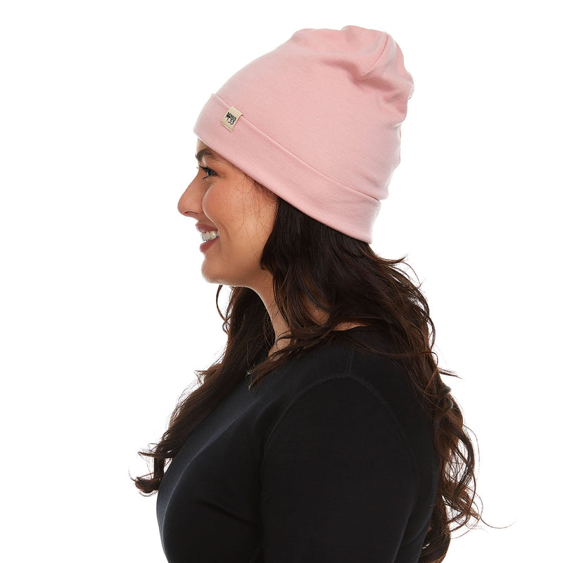 Load image into Gallery viewer, Lightweight Wool Cuff Beanie - 100% Merino Wool
