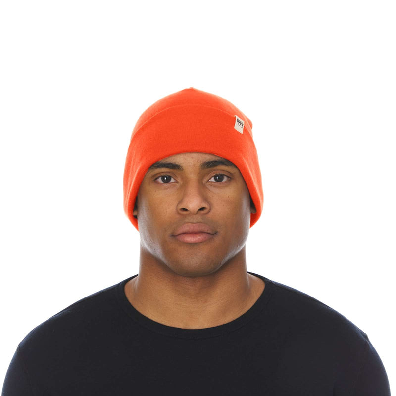 Load image into Gallery viewer, Lightweight Wool Cuff Beanie - 100% Merino Wool

