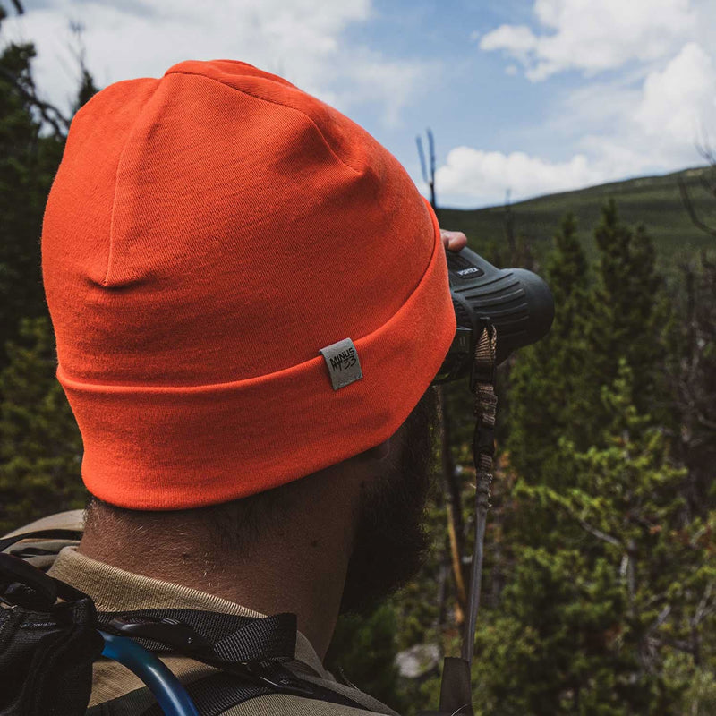 Load image into Gallery viewer, Lightweight Wool Cuff Beanie - 100% Merino Wool
