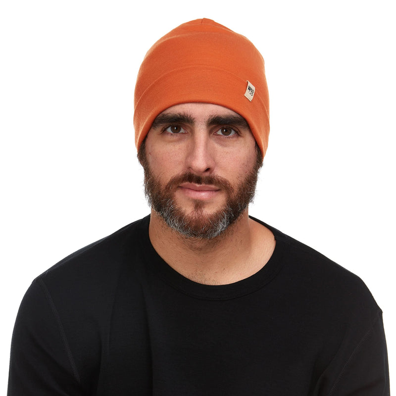 Load image into Gallery viewer, Lightweight Wool Cuff Beanie - 100% Merino Wool
