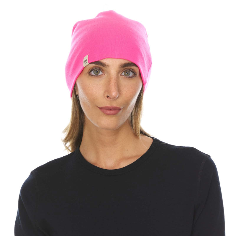 Load image into Gallery viewer, Lightweight Wool Cuff Beanie - 100% Merino Wool
