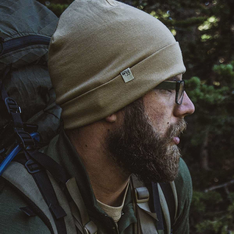 Load image into Gallery viewer, Lightweight Wool Cuff Beanie - 100% Merino Wool
