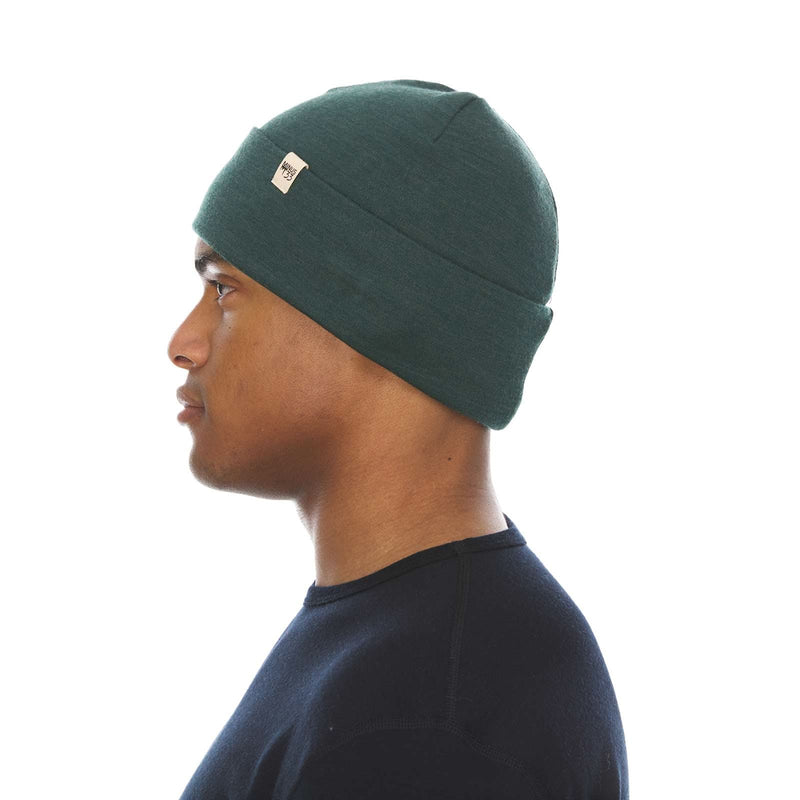 Load image into Gallery viewer, Lightweight Wool Cuff Beanie - 100% Merino Wool
