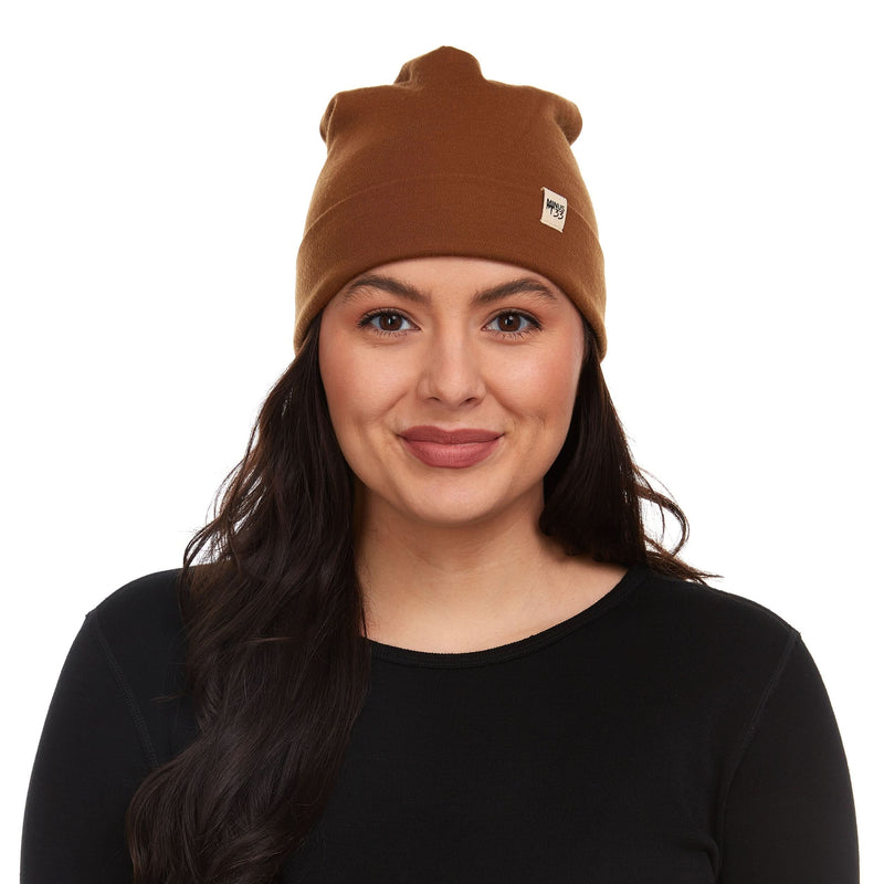 Load image into Gallery viewer, Lightweight Wool Cuff Beanie - 100% Merino Wool
