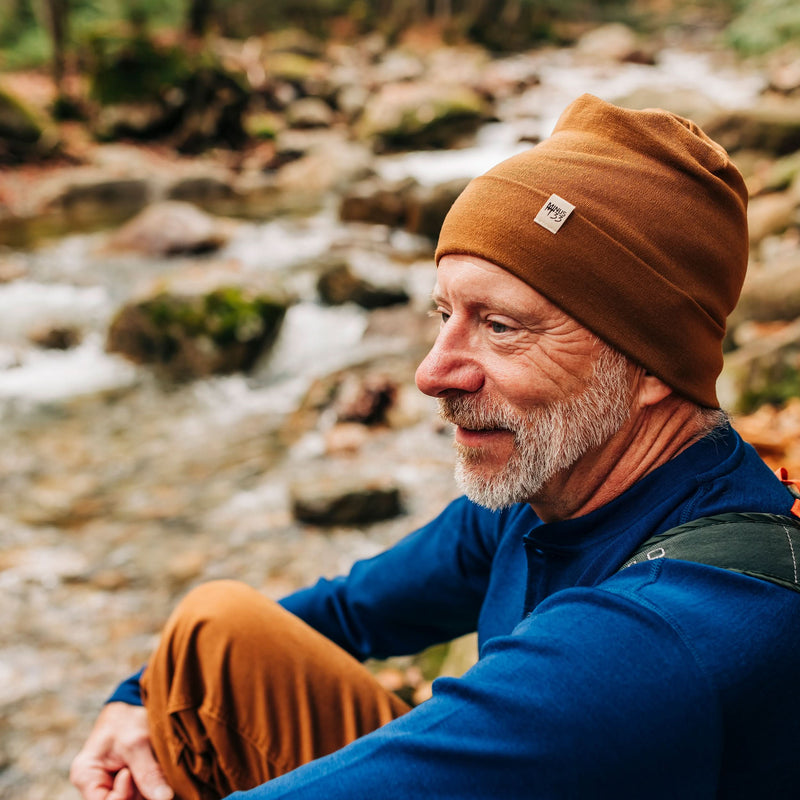 Load image into Gallery viewer, Lightweight Wool Cuff Beanie - 100% Merino Wool
