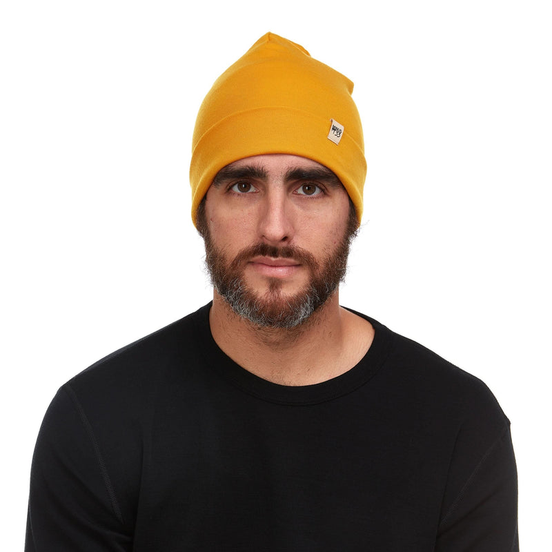 Load image into Gallery viewer, Lightweight Wool Cuff Beanie - 100% Merino Wool
