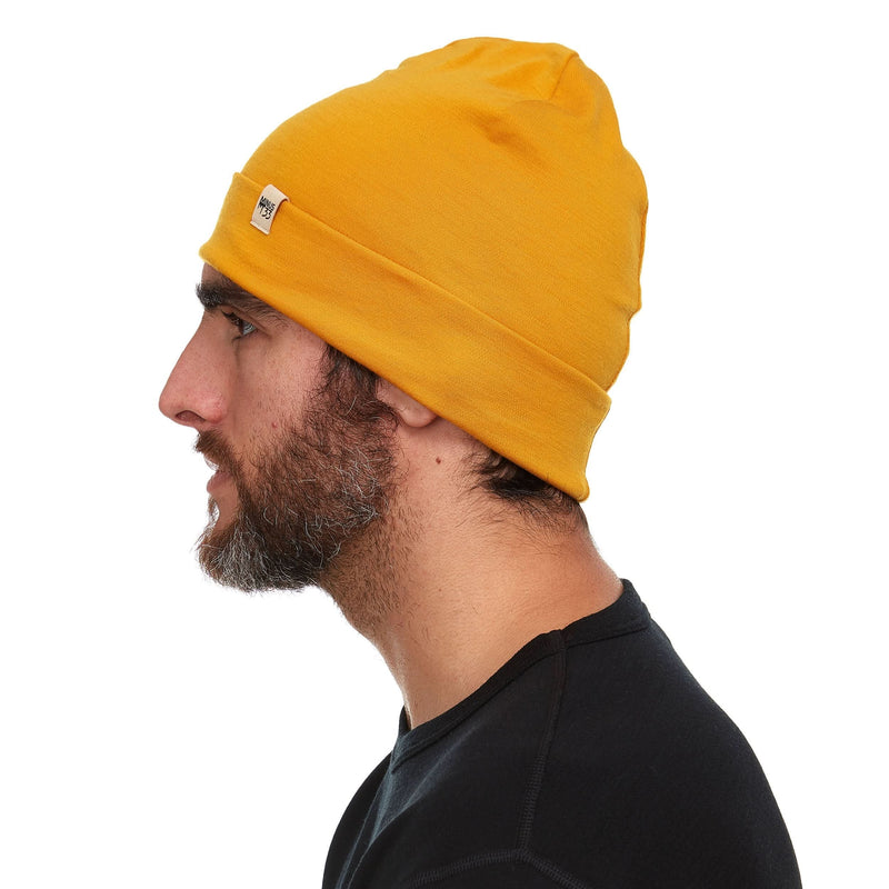 Load image into Gallery viewer, Lightweight Wool Cuff Beanie - 100% Merino Wool
