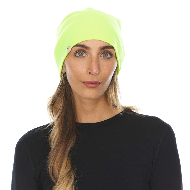 Load image into Gallery viewer, Lightweight Wool Cuff Beanie - 100% Merino Wool

