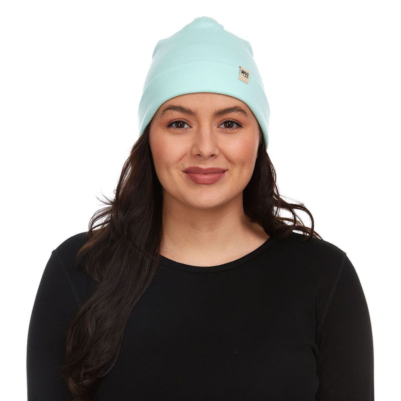 Load image into Gallery viewer, Lightweight Wool Cuff Beanie - 100% Merino Wool
