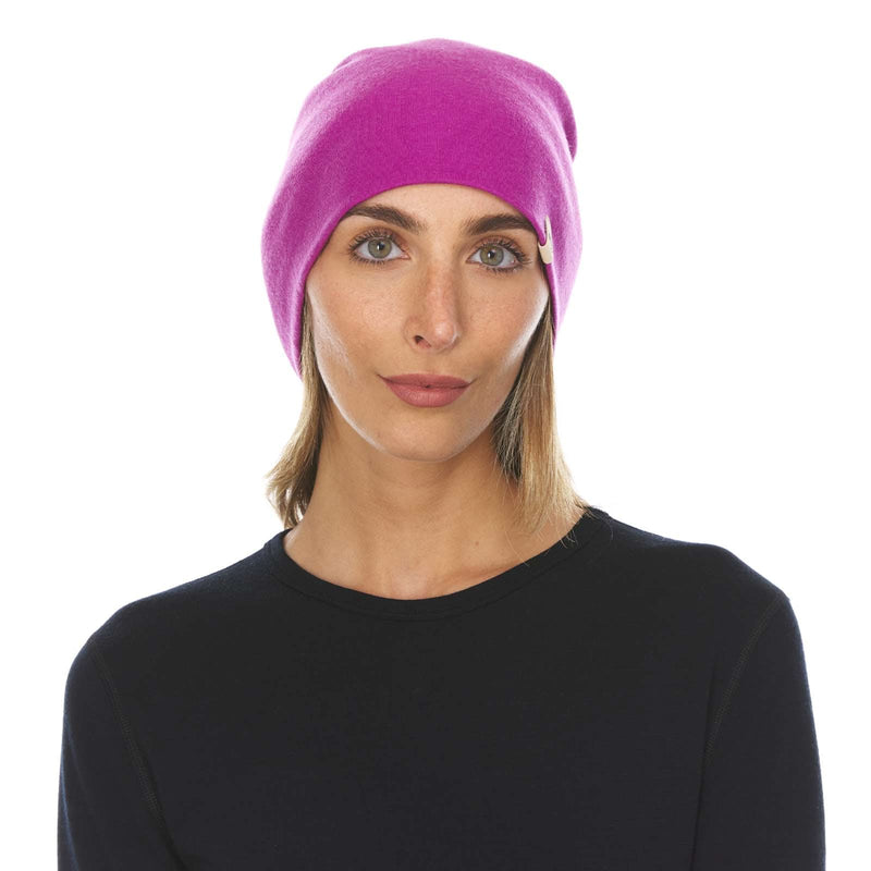 Load image into Gallery viewer, Lightweight Wool Cuff Beanie - 100% Merino Wool

