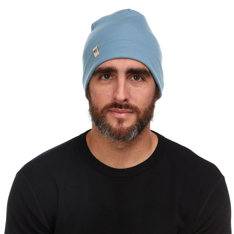 Load image into Gallery viewer, Lightweight Wool Cuff Beanie - 100% Merino Wool
