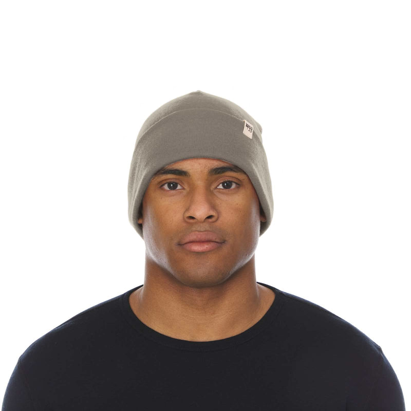 Load image into Gallery viewer, Lightweight Wool Cuff Beanie - 100% Merino Wool
