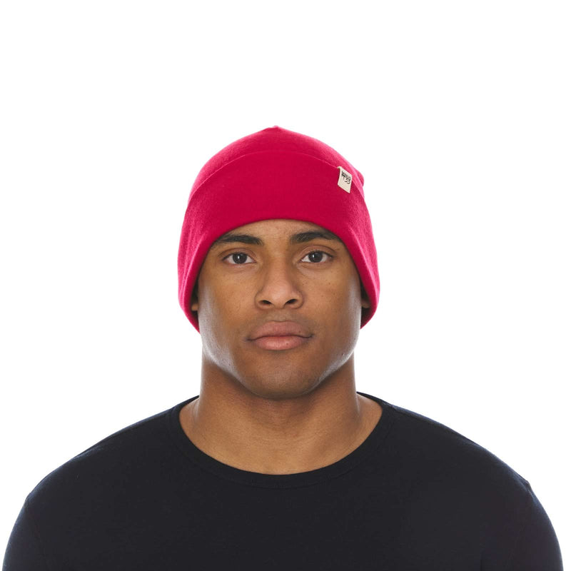 Load image into Gallery viewer, Lightweight Wool Cuff Beanie - 100% Merino Wool
