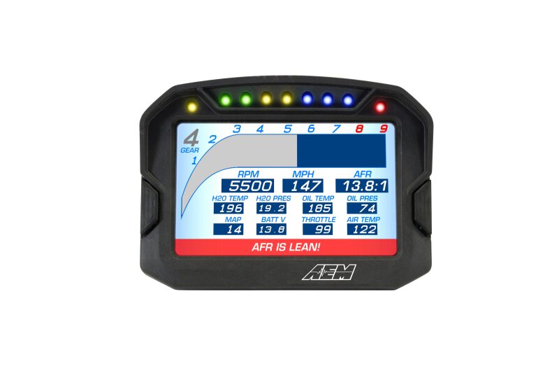 Load image into Gallery viewer, AEM CD-5L Carbon Logging Digital Dash Display 30-5601
