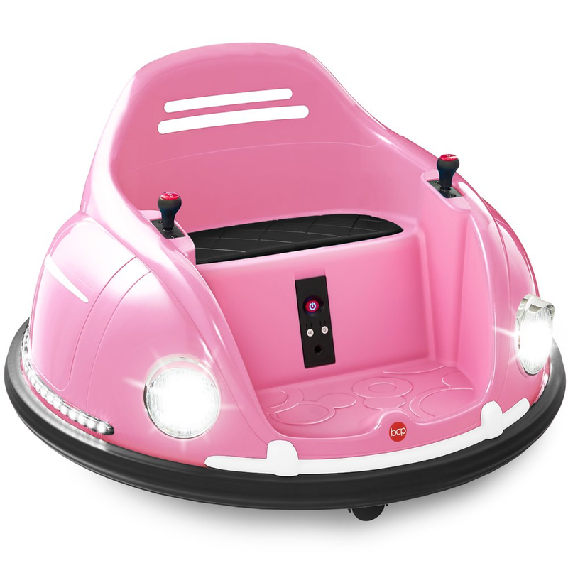 Load image into Gallery viewer, 360 Degree Bumper Car Toy for Kids with Remote Control, Safety Harness, and Lights
