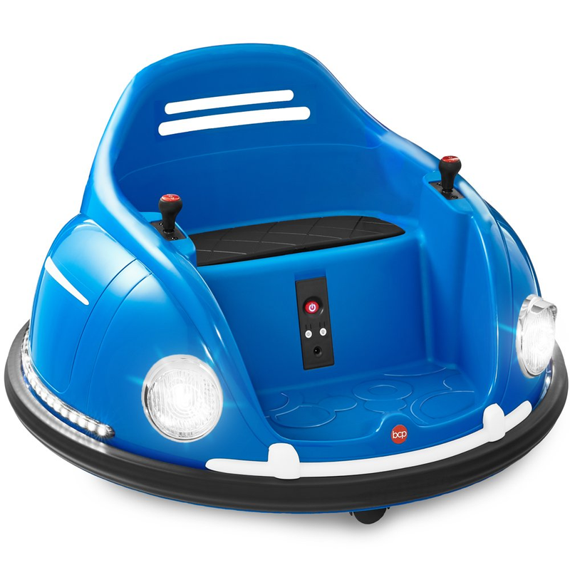 Load image into Gallery viewer, 360 Degree Bumper Car Toy for Kids with Remote Control, Safety Harness, and Lights
