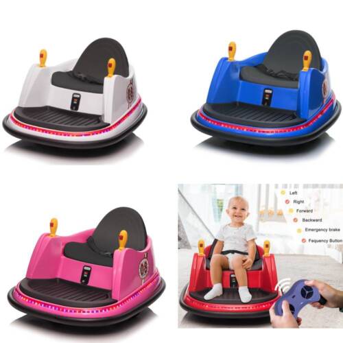 Load image into Gallery viewer, 360-Degree Electric Spin Bumper Car for Kids with Remote Control - Perfect Gift!
