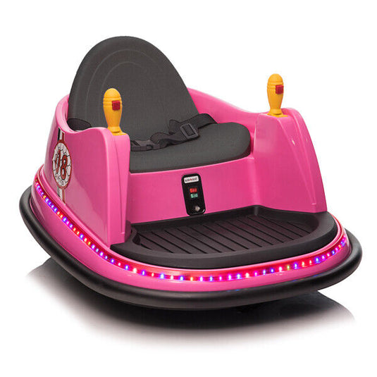 360° Spin Bumper Car for Kids with Remote Control - Exciting Ride-On Toy for Endless Fun!