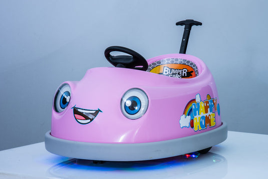 360° Spin Dual Drive Electric Bumper Car for Kids and Toddlers with Remote Control - 12V Ride-On Fun!