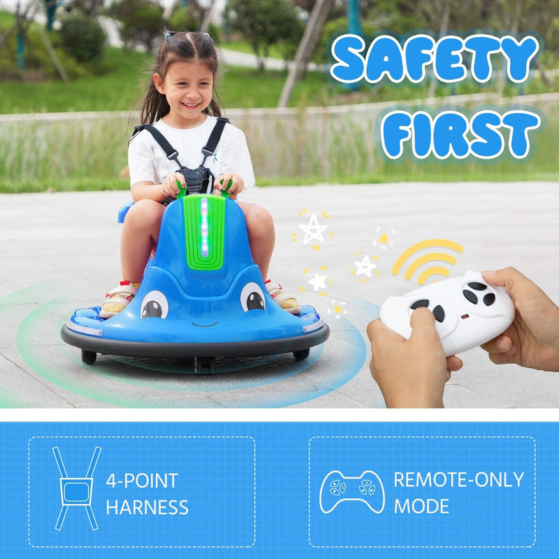Load image into Gallery viewer, 360° Spinning Bumper Car Electric Vehicle with Remote Control and Lights
