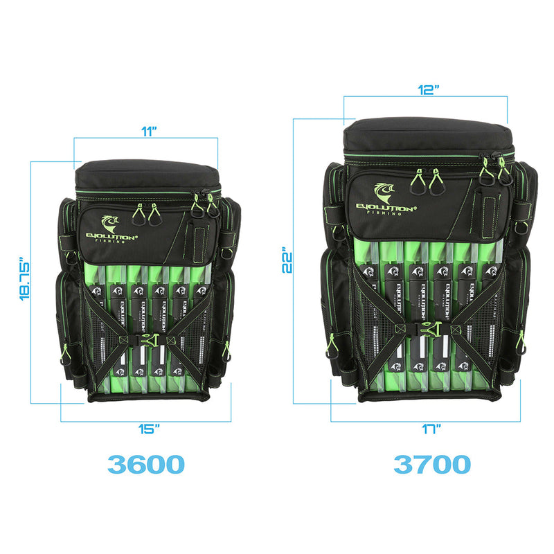 Load image into Gallery viewer, Drift Series 3700 Tackle Backpack with Rod Holders &amp; QuikLatch Trays
