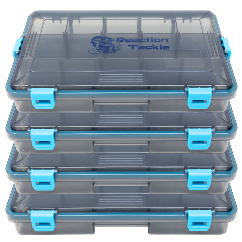 Load image into Gallery viewer, Reaction Tackle Standard Tackle Tray- Sturdy and Water Resistant with 4 Reliable Clips
