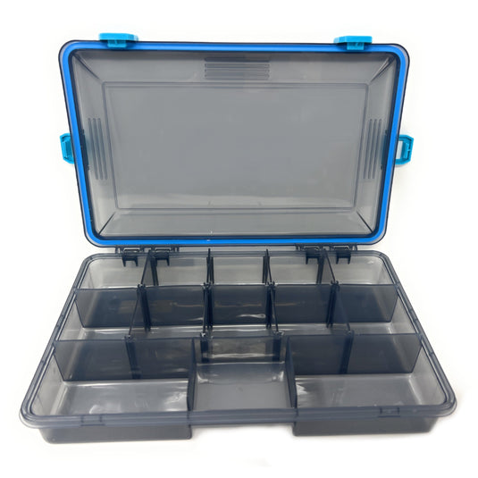 Reaction Tackle Standard Tackle Tray- Sturdy and Water Resistant with 4 Reliable Clips