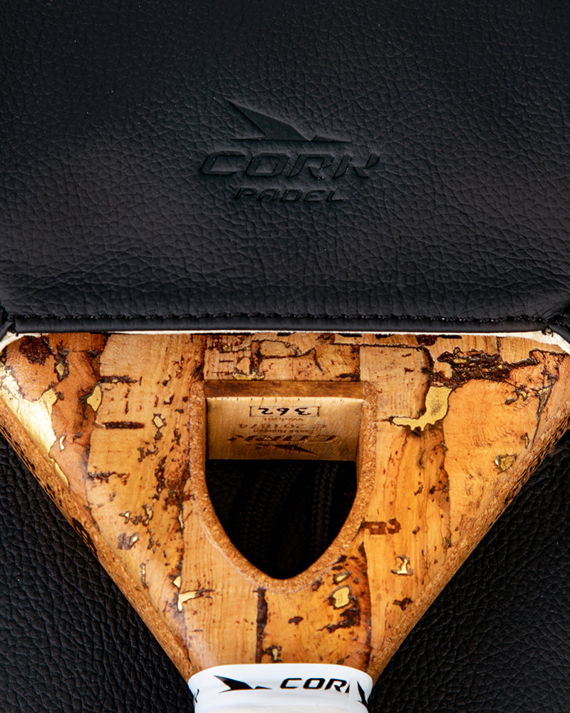 Load image into Gallery viewer, Vintage Leather Handbag Black/Gold

