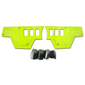 Load image into Gallery viewer, XP1000 3 piece Dash Panel Lime Squeeze with switches
